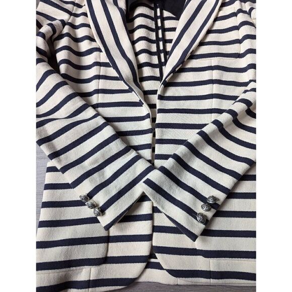 Faith Connexion striped cotton blazer size 36 - Picture 7 of 7